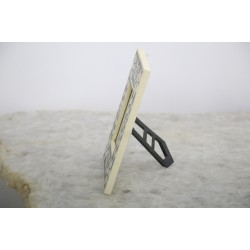 Whitey Leaf Bone Inlay Photo Frame