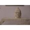 Exotic White Marble Buddha Statue 
