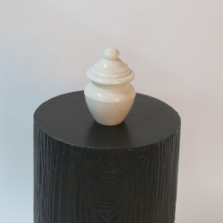 White Marble Canister
