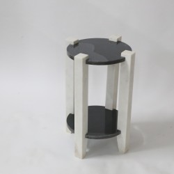 Black and White Marble Coffee Table