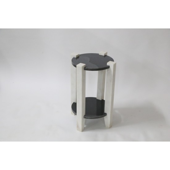 Black and White Marble Coffee Table