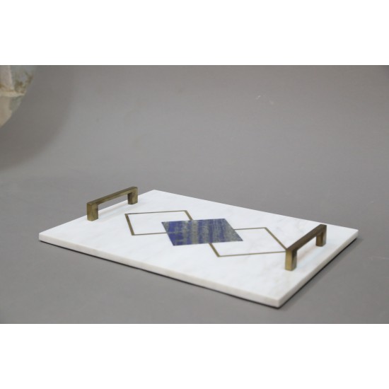 TAPIZ Marble Serving Tray