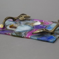 Agate Family Marble Serving Tray
