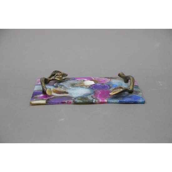 Agate Family Marble Serving Tray