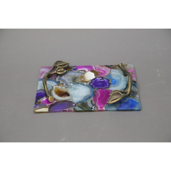 Agate Family Marble Serving Tray