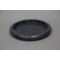 Black Round Marble Serving Tray