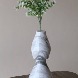 ALMUS MARBLE FLOWER VASE